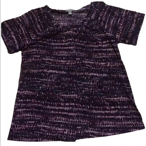 J. Jill Short Sleeve T-Shirt Top Blouse Tunic Size Medium - Picture 6 of 6